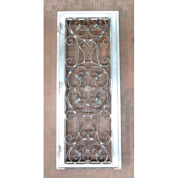 CANCELLO PORTONE in Ferro Battuto . Realizzazioni Personalizzate . Cod. 596.