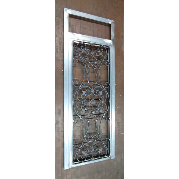 CANCELLO PORTONE in Ferro Battuto . Realizzazioni Personalizzate . Cod. 596.