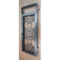 CANCELLO PORTONE in Ferro Battuto . Realizzazioni Personalizzate . Cod. 596.