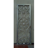 CANCELLO PORTONE in Ferro Battuto . Realizzazioni Personalizzate . Cod. 596.