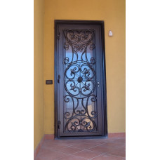 CANCELLO PORTONE in Ferro Battuto . Realizzazioni Personalizzate . Cod. 596