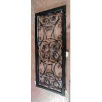 CANCELLO PORTONE in Ferro Battuto . Realizzazioni Personalizzate . Cod. 596.