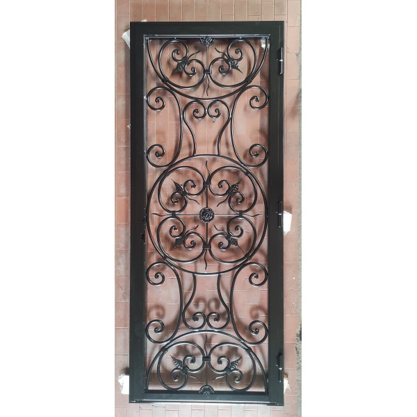 CANCELLO PORTONE in Ferro Battuto . Realizzazioni Personalizzate . Cod. 596.