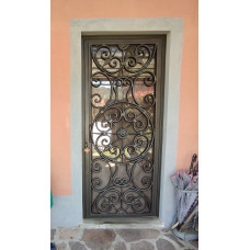 CANCELLO PORTONE in Ferro Battuto . Realizzazioni Personalizzate . Cod. 596