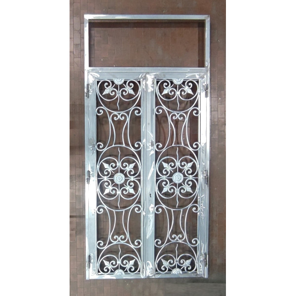 CANCELLO PORTONE in Ferro Battuto . Realizzazioni Personalizzate . Cod. 596.