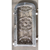 CANCELLO PORTONE in Ferro Battuto . Realizzazioni Personalizzate . Cod. 596.