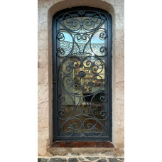 CANCELLO PORTONE in Ferro Battuto . Realizzazioni Personalizzate . Cod. 596