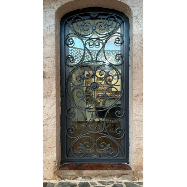 CANCELLO PORTONE in Ferro Battuto . Realizzazioni Personalizzate . Cod. 596