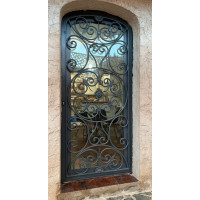 CANCELLO PORTONE in Ferro Battuto . Realizzazioni Personalizzate . Cod. 596