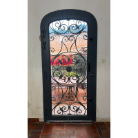 CANCELLO PORTONE in Ferro Battuto . Realizzazioni Personalizzate . Cod. 596