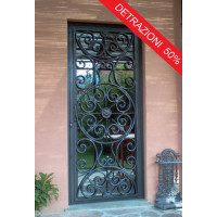 CANCELLO PORTONE in Ferro Battuto . Realizzazioni Personalizzate . Cod. 596.