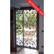 CANCELLO PORTONE in Ferro Battuto . Realizzazioni Personalizzate . Cod. 596