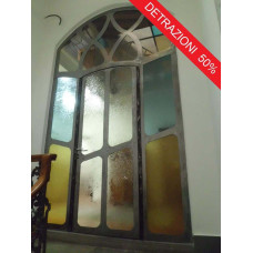 PORTONE in Ferro Battuto . Realizzazioni Personalizzate . Cod. 614