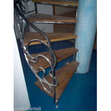 RINGHIERA in FERRO BATTUTO Personalizzata . Cod. 005