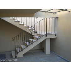 RINGHIERA Ferro Battuto . Realizzazioni Personalizzate . cod. 007 . Detrazioni fino al 50%.
