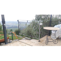 RINGHIERA in FERRO BATTUTO Personalizzata . Cod. 007