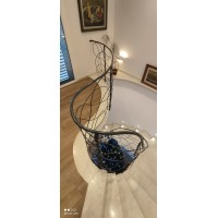 RINGHIERA Ferro Battuto . Realizzazioni Personalizzate . cod. 012 . Detrazioni fino al 50%.