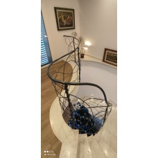RINGHIERA Ferro Battuto . Realizzazioni Personalizzate . cod. 012 . Detrazioni fino al 50%.