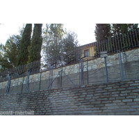 RINGHIERA in FERRO BATTUTO Personalizzata . Cod. 012