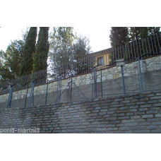 RINGHIERA in FERRO BATTUTO Personalizzata . Cod. 012