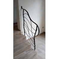 RINGHIERA in FERRO BATTUTO Personalizzata . Cod. 012