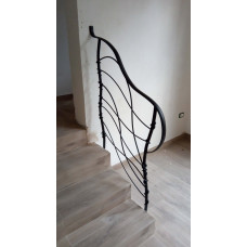 RINGHIERA in FERRO BATTUTO Personalizzata . Cod. 012