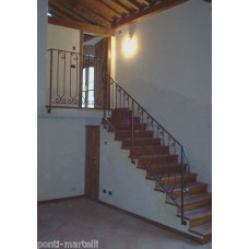 RINGHIERA in FERRO BATTUTO Personalizzata . Cod. 014