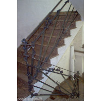 RINGHIERA in FERRO BATTUTO Personalizzata . Cod. 015