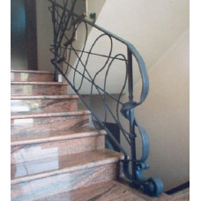 RINGHIERA in FERRO BATTUTO Personalizzata . Cod. 016
