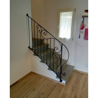 RINGHIERA Ferro Battuto . Realizzazioni Personalizzate . cod. 017 . Detrazioni fino al 50%