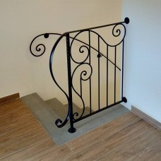RINGHIERA Ferro Battuto . Realizzazioni Personalizzate . cod. 017 . Detrazioni fino al 50%