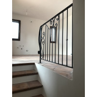RINGHIERA in FERRO BATTUTO Personalizzata . Cod. 017