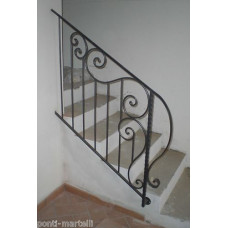 RINGHIERA in FERRO BATTUTO Personalizzata . Cod. 017