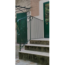 RINGHIERA in FERRO BATTUTO Personalizzata . Cod. 017