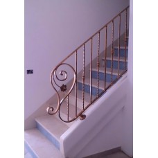 RINGHIERA Ferro Battuto . Realizzazioni Personalizzate . cod. 033 . Detrazioni fino al 50%