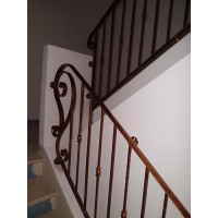 Wrought Iron RAILING. Personalised Executions. 033