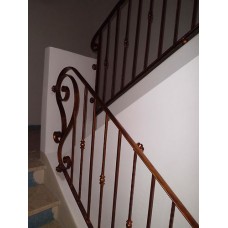 RINGHIERA Ferro Battuto . Realizzazioni Personalizzate . cod. 033 . Detrazioni fino al 50%