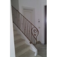 RINGHIERA Ferro Battuto . Realizzazioni Personalizzate . cod. 033 . Detrazioni fino al 50%