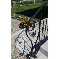 RINGHIERA in FERRO BATTUTO Personalizzata . Cod. 033