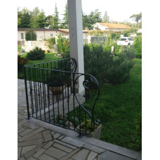 RINGHIERA in FERRO BATTUTO Personalizzata . Cod. 033