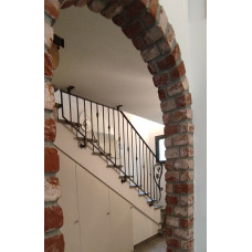 RINGHIERA in FERRO BATTUTO Personalizzata . Cod. 033