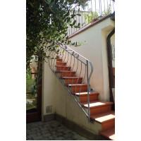 RINGHIERA in FERRO BATTUTO Personalizzata . Cod. 035