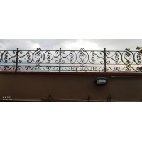 RINGHIERA in FERRO BATTUTO Personalizzata . Cod. 042