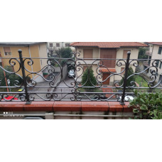 RINGHIERA in FERRO BATTUTO Personalizzata . Cod. 042