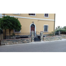 RINGHIERA in FERRO BATTUTO Personalizzata . Cod. 1039