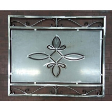 RINGHIERA in FERRO con disegno Laser Personalizzata . Cod. 1040