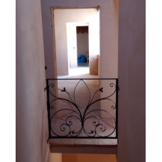 RINGHIERA in FERRO BATTUTO Personalizzata . Cod. 1042