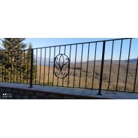 Wrought Iron RAILING. Personalised Executions. 1043