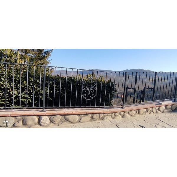 Wrought Iron RAILING. Personalised Executions. 1043