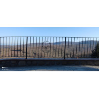 RINGHIERA in FERRO BATTUTO Personalizzata . Cod. 1043